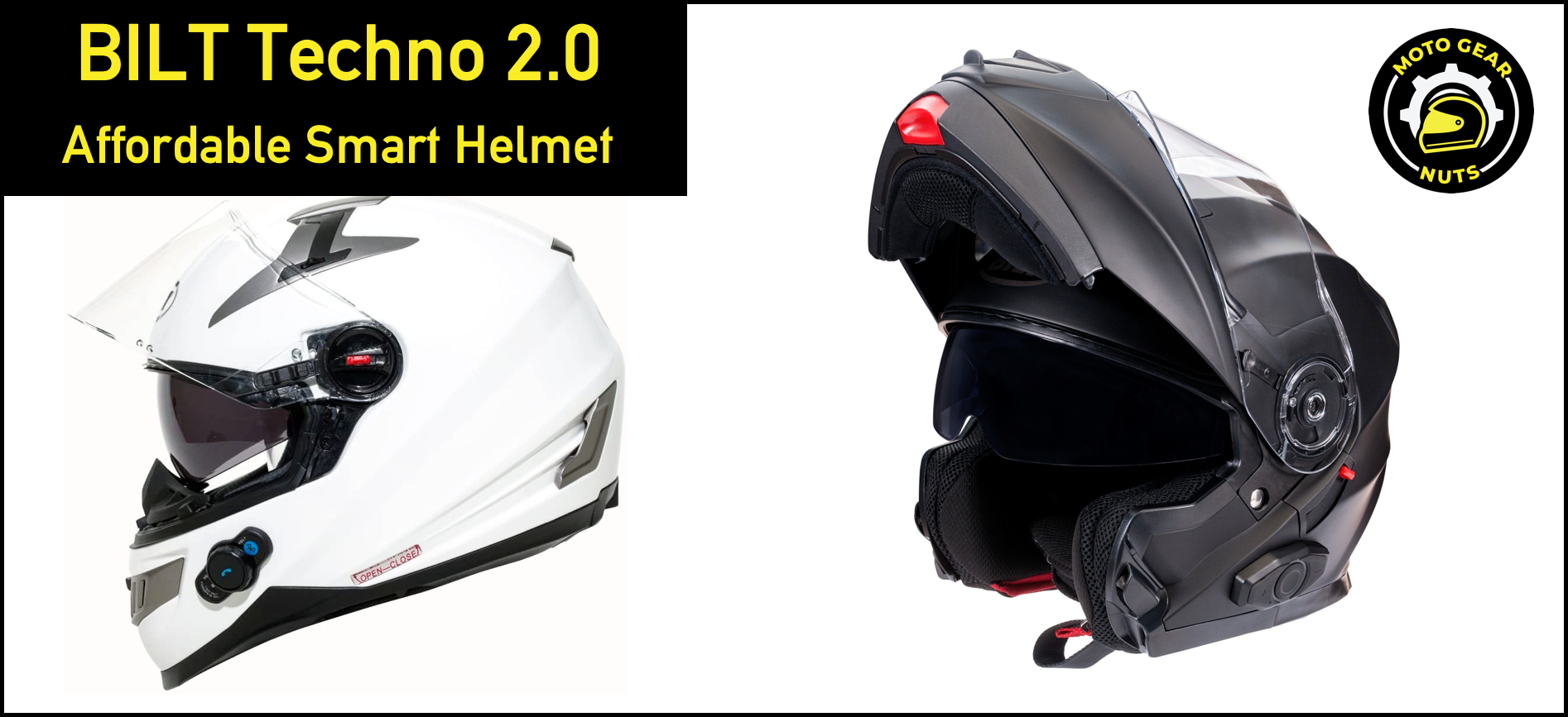 BILT Techno 2.0 Bluetooth Helmet Guide, Review, and 3.0 Update